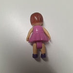 Keenway Dollhouse Figure Daughter Child Girl Toy Pretend Play Brown Hair