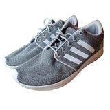 Adidas Cloudfoam Mens Sneakers Size 8.5 Gray Lightweight Breathable Running Shoe