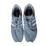 Adidas Cloudfoam Mens Sneakers Size 8.5 Gray Lightweight Breathable Running Shoe