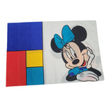 Disney Mickey Minnie Mouse Twin Bed Sheet Set Pillow Case Vintage Donald Goofy