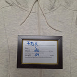 RBX Womens Quilted Full Zip Up Hoodie Large Cowl Neck
