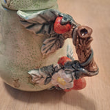 Pear N Berries Decorative Teapot Heritage Mint 1993 Model TP23 Strawberry Branch