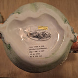 Pear N Berries Decorative Teapot Heritage Mint 1993 Model TP23 Strawberry Branch