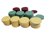 Texas Hold Em Chips Yahtzee Replacement Pieces Family Game Plastic Vintage