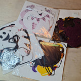 Halloween Baby Shower Theme Party Banner Banner Decoration Sparkle Glitter Ghost