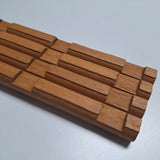 Lincoln Logs Replacement Parts Triple Notch Wooden Pieces Set of 4