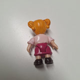 Keenway Dollhouse Figure Daughter Child Girl Redhead Short Small Pink Kid Play