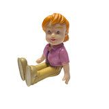 Keenway Dollhouse Figure Mother Red Head Aunt Mom Momma Woman Pretend Play