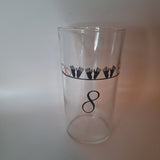 Drunk Monkey Drinking Glass Set Of 8 Vintage See Speak Hear Evil Wine Moonshine