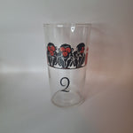 Drunk Monkey Drinking Glass Set Of 8 Vintage See Speak Hear Evil Wine Moonshine