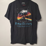 Pink Floyd Dark Side Of The Moon Tee Shirt Black Womens Large Rock Band Prism