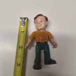 Keenway Dollhouse Male Figure Vintage Toy Dad Uncle Brother Brown Hair