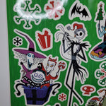 Disney Nightmare Before Christmas Window Clings Lot of 3 Peel Sheets Multi-colored