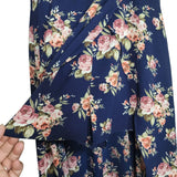 IZ Byer Dress with Shorts Layers Hi Low Floral Cold Shoulder Juniors 11