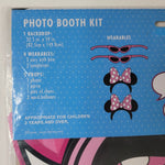 Disney Minnie Mouse Photo Booth Kit Backdrop Props Wearables Girl Party Fun