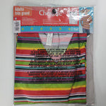 Serepe Shirt Camiseta Bright Colorful Stripes Adult XL