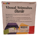 Kmuysl Visual Stimulus Cards Colorful Infant Toddler Educational Learning Development