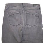 Express Distressed Jeans Gray Ripped Ankle Super Skinny Womens 10