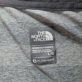 The North Face Tee Flash Dry Should Back Breathable Stripes Womens Large