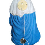 TPI Mother Mary Baby Jesus Blow Mold 26 Inch Lit Vintage Cord Light Nativity Religious