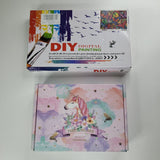 Two Paint By Numbers Kits Butterflies Scenery Canvas Crafting Gift