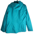 Zeroxposur Hooded Winter Jacket Coat Teal Blue Womens Large