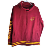 NBA Cleveland Cavaliers Basketball Hoodie Cowl Neck Size Large