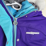 Zeroxposur Hooded Winter Jacket Coat Removable Liner Girls 16
