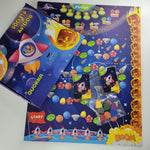 Set of 3 Games Crafts Ages 3 Up Dinosaur Throwing Rockets Vs Asteroids