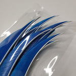 Arrow Feathers Blue Left Wing 5 Inch Set of 15 Archery Bow