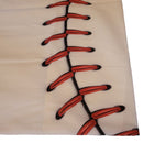Baseball Stitching Pillowcase Decorative Square 18 Inch Zipper Boys Bedroom Accent