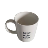 Coffe Cup Mug Mother God Thankful White Black Cocoa