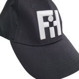 FIH Fox In Hat Black Ball Cap One Size Fits Most