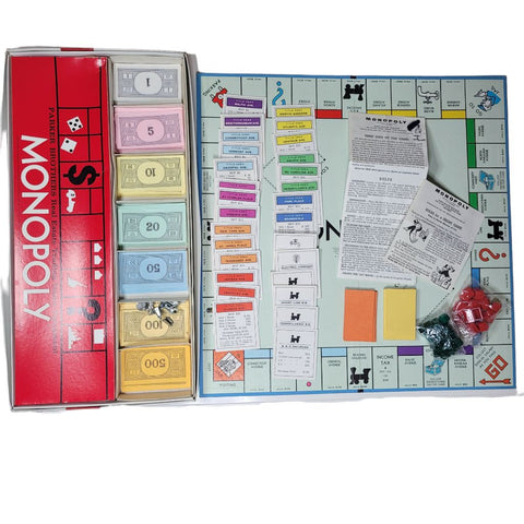 Parker Brothers 1961 Monopoly Game