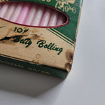 Betty Bolling Birthday Candles Vintage Pink Pack of 36 Candle Craft USA Three Dozen