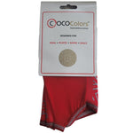 Coco Colors Grip Socks Open Toe Yoga Dance Barre Studio Red Flexible Grippers