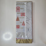 Icicles Tinsel Strands Christmas Plastic Vintage Silver Bright Shiny Winter Decorations