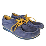 Ecco Mind Blue Yellow Mens EU Size 43 US 9.5 Shoes Laces Leather