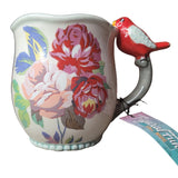 Figural Fun 18 Ounce Mug 3D Bird Floral Hello There Gift