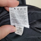 Nike XL Full Zip Lightweight Black Gray Pockets
