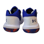 Under Armour Jet 3024794-100 White Basketball Shoes Sneakers Size 6.5 Y